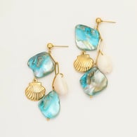 NMSE-F6210-1 Pendientes de concha azul Imagen11