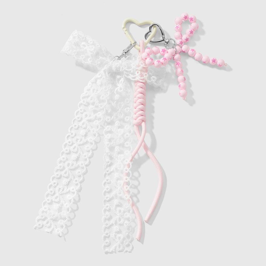 Sweet Bow Knot Alloy Bag Charms