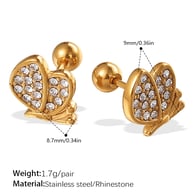 EH1032WEG Gold Piercing Earrings Picture4