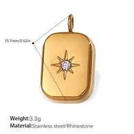 PJ531WEG White Diamond Gold Pendant Picture17