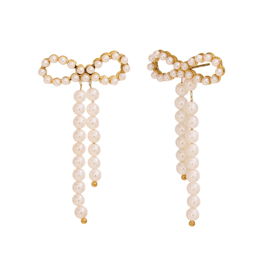 1 pezzo semplice serie elegante geometrica orecchini a bottone da donna in acciaio inossidabile Immagine4