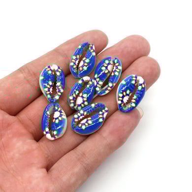 1 Piece Oil-spot Glazing Casual Pattern Conch Women's Pendants h5 Picture3