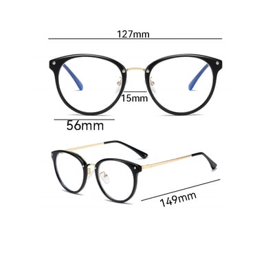 1 Paar Luxuriöse Serie Einfache Patchwork PC Unisex Sonnenbrille h5 Bild5