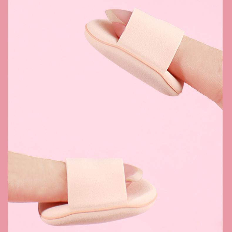 Fingergroßer Mini-Make-up-Puff für Damen Bild5