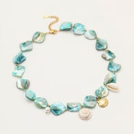 NMSN-F648-1 Collar de concha azul Imagen15