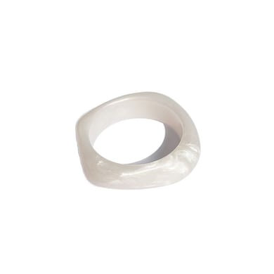 Light Luxury Round Smooth - surface Blurred Acrylic Women's Bracelets h5 Picture5