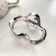 Argent géométrique 7..5CM Image2