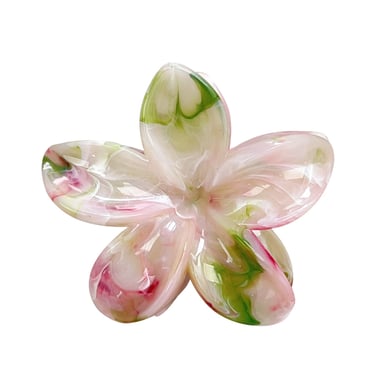 1 Paar Simple Series Süße Blumenharz Damen Haarklammern h5 Bild4