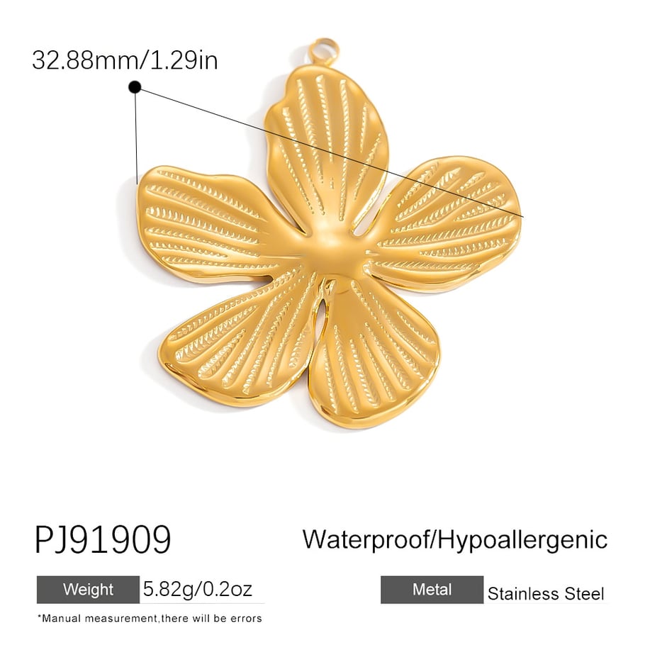 Vivid Fish Stainless Steel Gold Color Women's Pendants Picture2