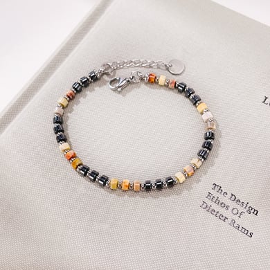 1 Piece Chic Series Beads Stainless Steel Men's Bracelets h5 Picture6