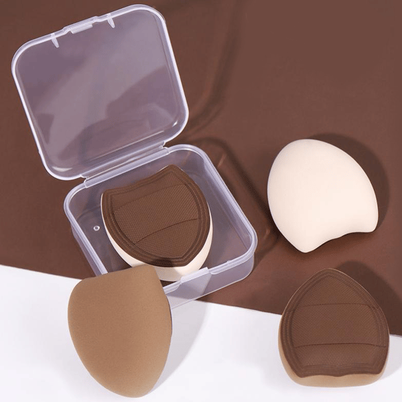 1 Stück Mini-Make-up-Quaste in Fingergröße für Damen 2