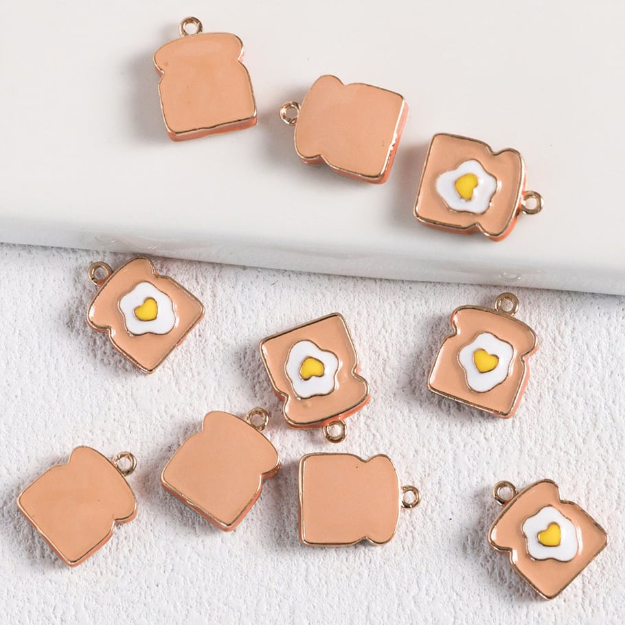 1 Piece Cute Fruit Alloy DIY Jewelry Bead 