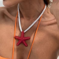 01 Deep red necklace 7105k1 