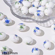 Perles de fleurs ovales Image7