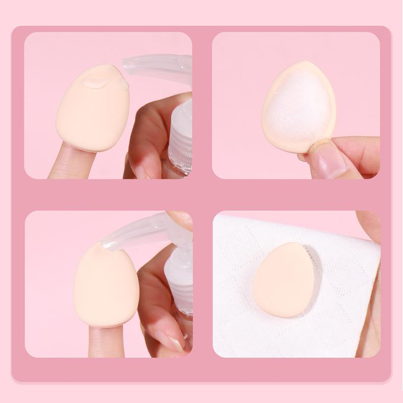 Fingergroßer Mini-Make-up-Puff für Damen Bild7