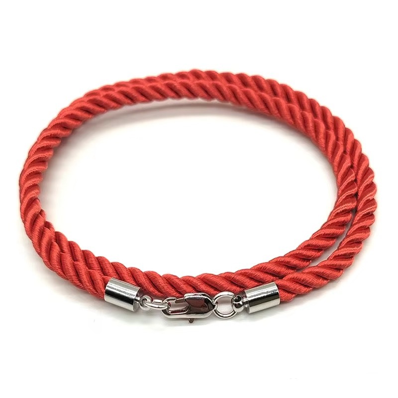 1 Stück DIY Serie Bunte Edelstahl Clip Schmuck Kordeln Halskette 