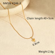 Collier d&#39;amour à facettes NMSN-K246-2 Image5