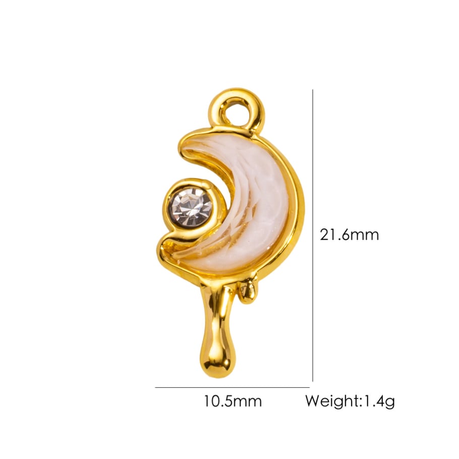 1 Pair Simple Series Classic Animal Stainless Steel Women's Pendants