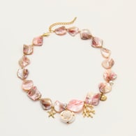 NMSN-F6410-1 Collar de coral rosa Imagen4