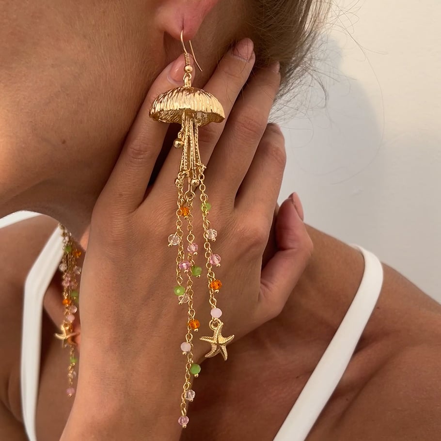 Ins Style Alloy Dangle Earrings Picture4