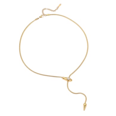 Colliers à pendentif animal rétro en acier inoxydable et zircon pour femme, série simple h5 Image5