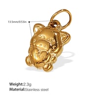 PJ551G Gold Pendant Picture5
