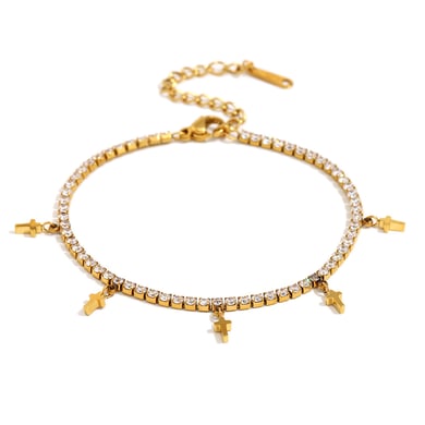 Luxe serie elegante effen roestvrijstalen dameskettingen h5 