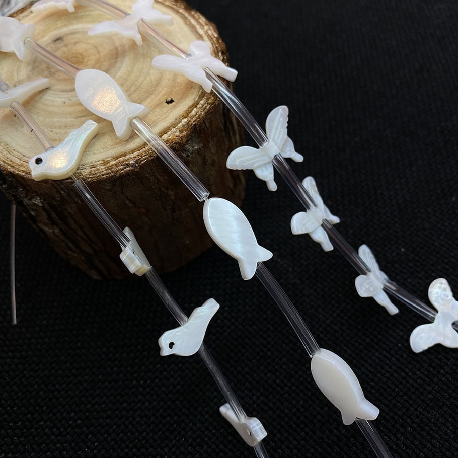 1 Piece Gorgeous Animals Sea Shells Jewelry Beads Picture3