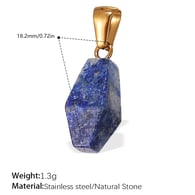 PJ470NBG Tibetan Lapis Lazuli Pendant Picture4
