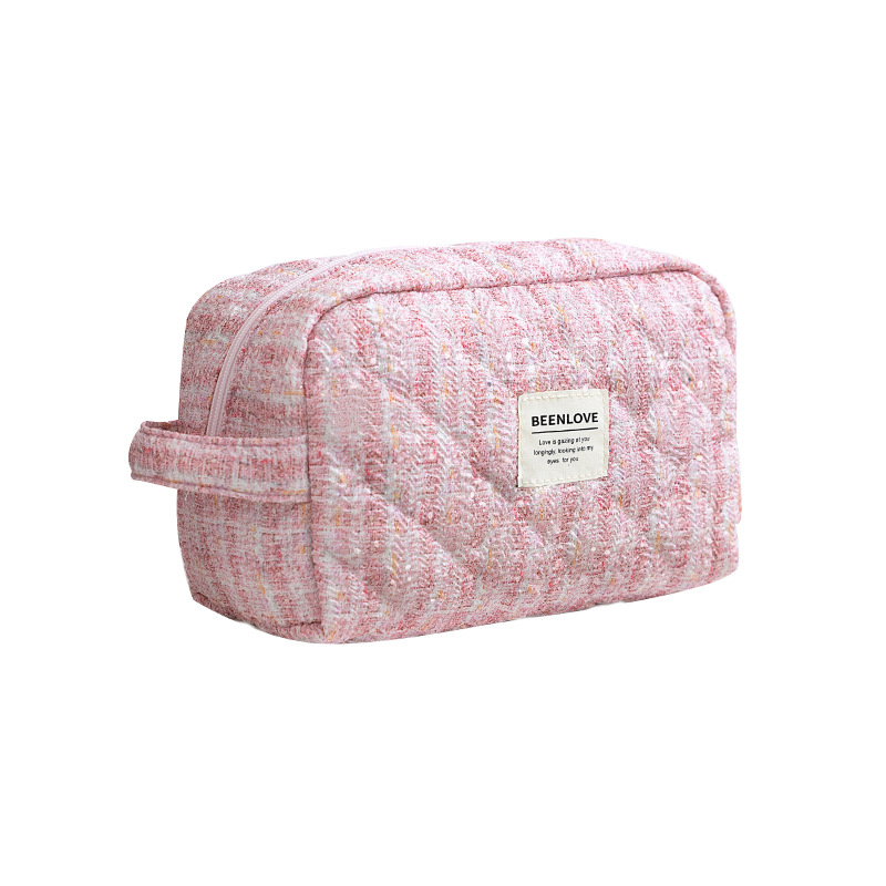 Simple Series Casual Gemengde Kleur Polyester Dames Make-uptassen 