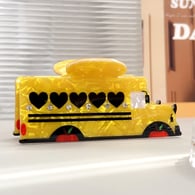 Bus scolaire-diamant en forme de cœur Image2