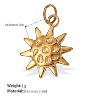 PJ541G Gold Pendant Picture7