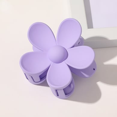 Fermagli per capelli da donna in acetato imitazione fiore quotidiano, serie semplice, 1 pezzo h5 Immagine10