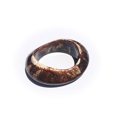 Irregularly Shaped Blurred Acrylic Women's Bangles h5 Picture3