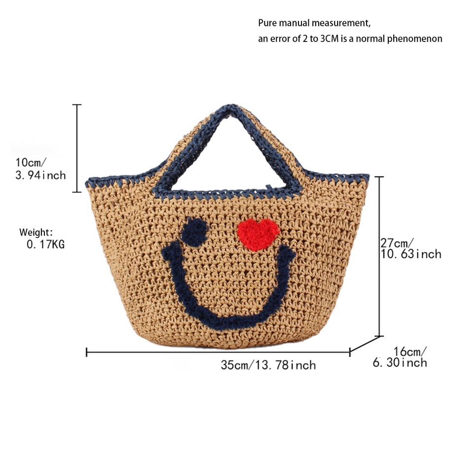 Borse tote con faccina sorridente Immagine2