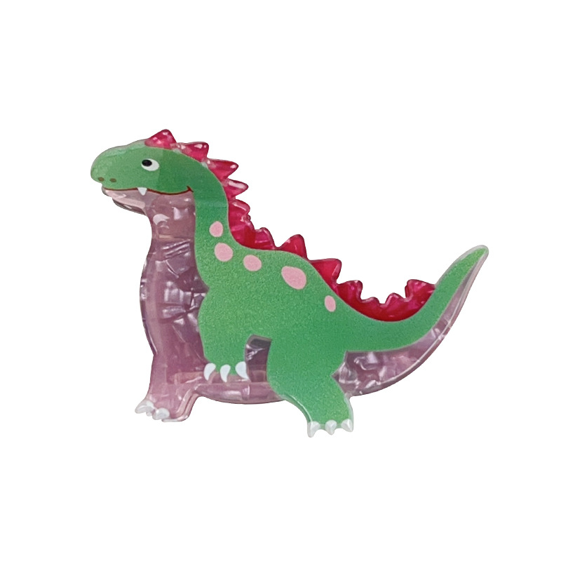 1 Piece Cute Little Dinosaur Acrylic Women's Hair Claws Picture4