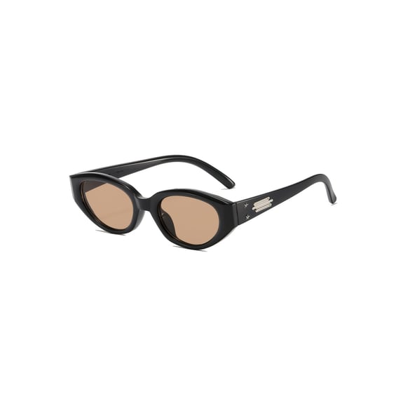 1 Paar elegante Unisex-Sonnenbrille aus PC im Patchwork-Stil der Ethnic-Serie