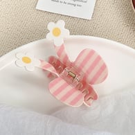 Pink striped butterfly 8.5cm Picture3