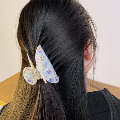 1 Piece Simple Series Sweet Vintage Elegan Acrylic Women's Hair Claws h5 Picture3