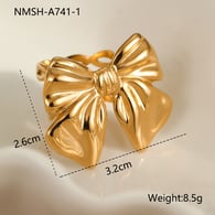 NMSH-A741-1 Yay Yüzüğü/One size Resim3