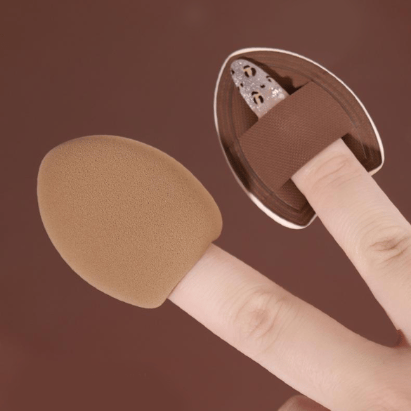 1 Stück Mini-Make-up-Quaste in Fingergröße für Damen