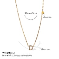 XL543WEGD harf kolye Resim24