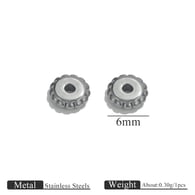 Stalen tandwiel afstandsringen - 6 mm Afbeelding5