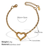 Bracciale in oro SL207G Immagine55
