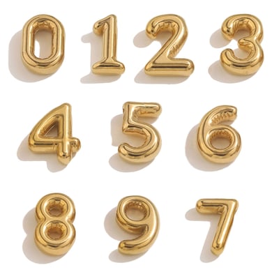 1 stuk klassieke letterhangers van roestvrij staal voor dames h5 Afbeelding5