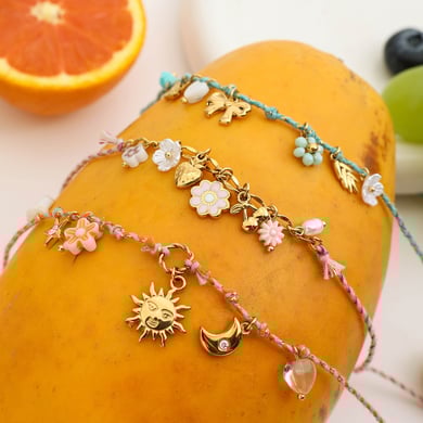1 Piece Vacation Flower String Pendant Necklaces h5 Picture6