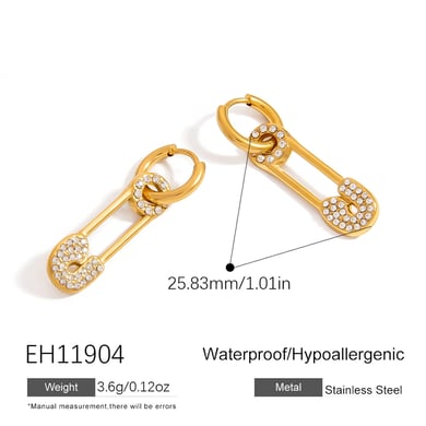 Daily Geometric Stainless Steel  Gold Color Women's Chain Bracelets h5 Picture2