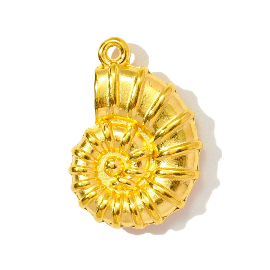 1 Stück Romantische Serie DIY Schildkröte Edelstahl Gold Farbe Damen Anhänger 