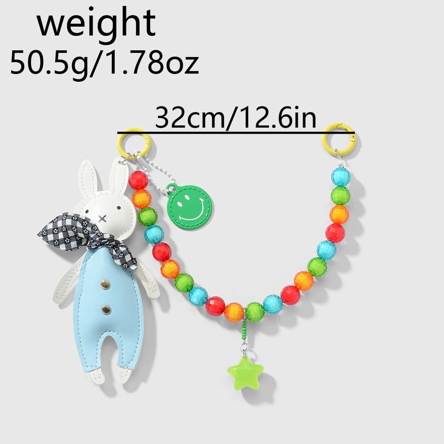 1 Piece Colorful Beads Bag Charms h5Picture2