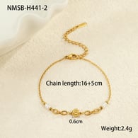 NMSB-H441-2 Çiçek İnci Bileklik Resim2